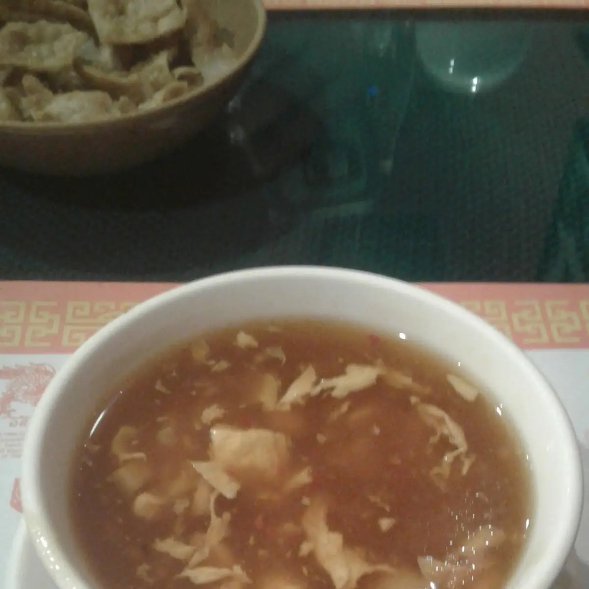 hot & sour soup 1 酸辣汤